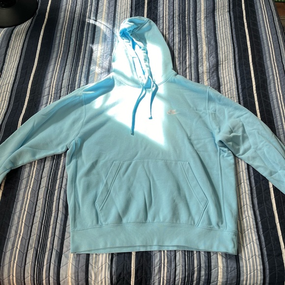 Nike Other - Nike Light Blue Mens Large Hoodie